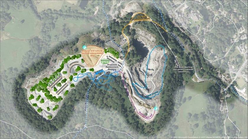 'Adventure tourism' plan for Lake District quarry attracts hundreds of objections